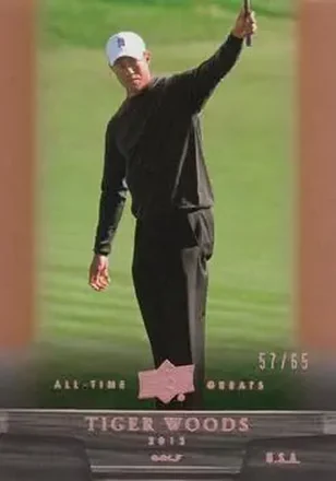2012 Upper Deck All-Time Greats - Bronze #11 - Tiger Woods