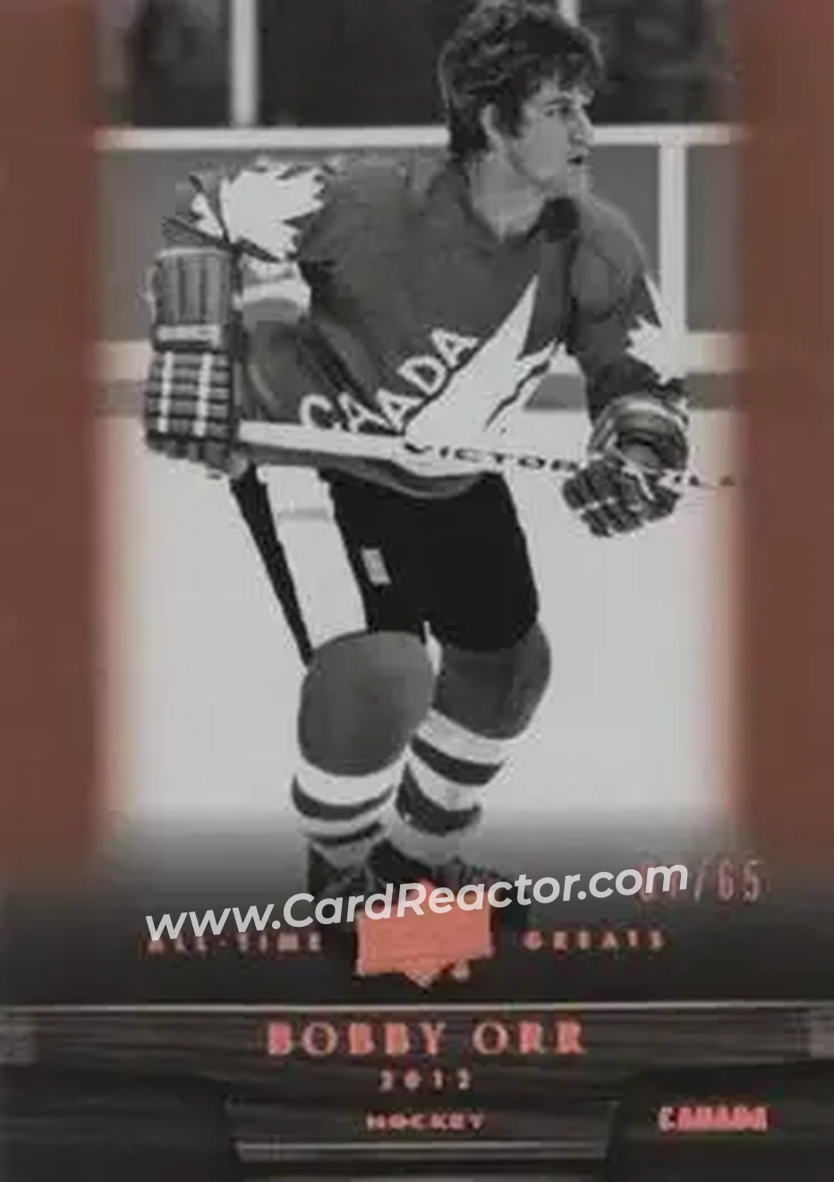 2012 Upper Deck All-Time Greats - Bronze #15 - Bobby Orr - Front