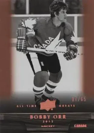 2012 Upper Deck All-Time Greats - Bronze #15 - Bobby Orr