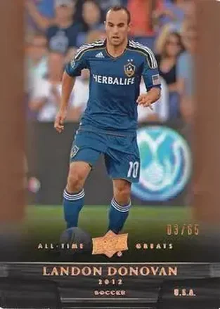 2012 Upper Deck All-Time Greats - Bronze #35 - Landon Donovan - Los Angeles Galaxy