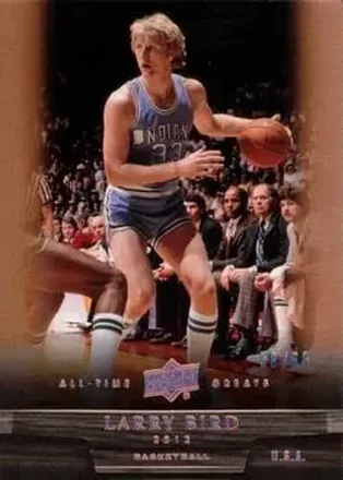2012 Upper Deck All-Time Greats - Bronze #38 - Larry Bird - Indiana State Sycamores