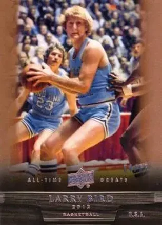 2012 Upper Deck All-Time Greats - Bronze #40 - Larry Bird - Indiana State Sycamores