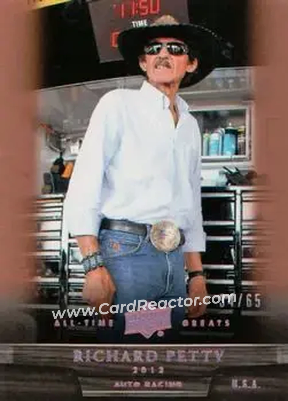 2012 Upper Deck All-Time Greats - Bronze #55 - Richard Petty - Front