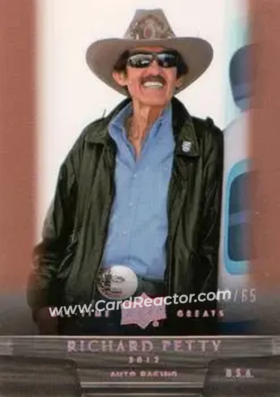 2012 Upper Deck All-Time Greats - Bronze #58 - Richard Petty - Front 2012 Upper Deck All-Time Greats - Bronze #58 - Richard Petty - Front