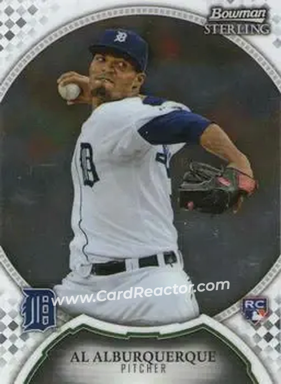 2011 Bowman Sterling #2 - Al Alburquerque - Detroit Tigers - Front