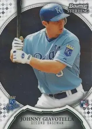 2011 Bowman Sterling #10 Johnny Giavotella