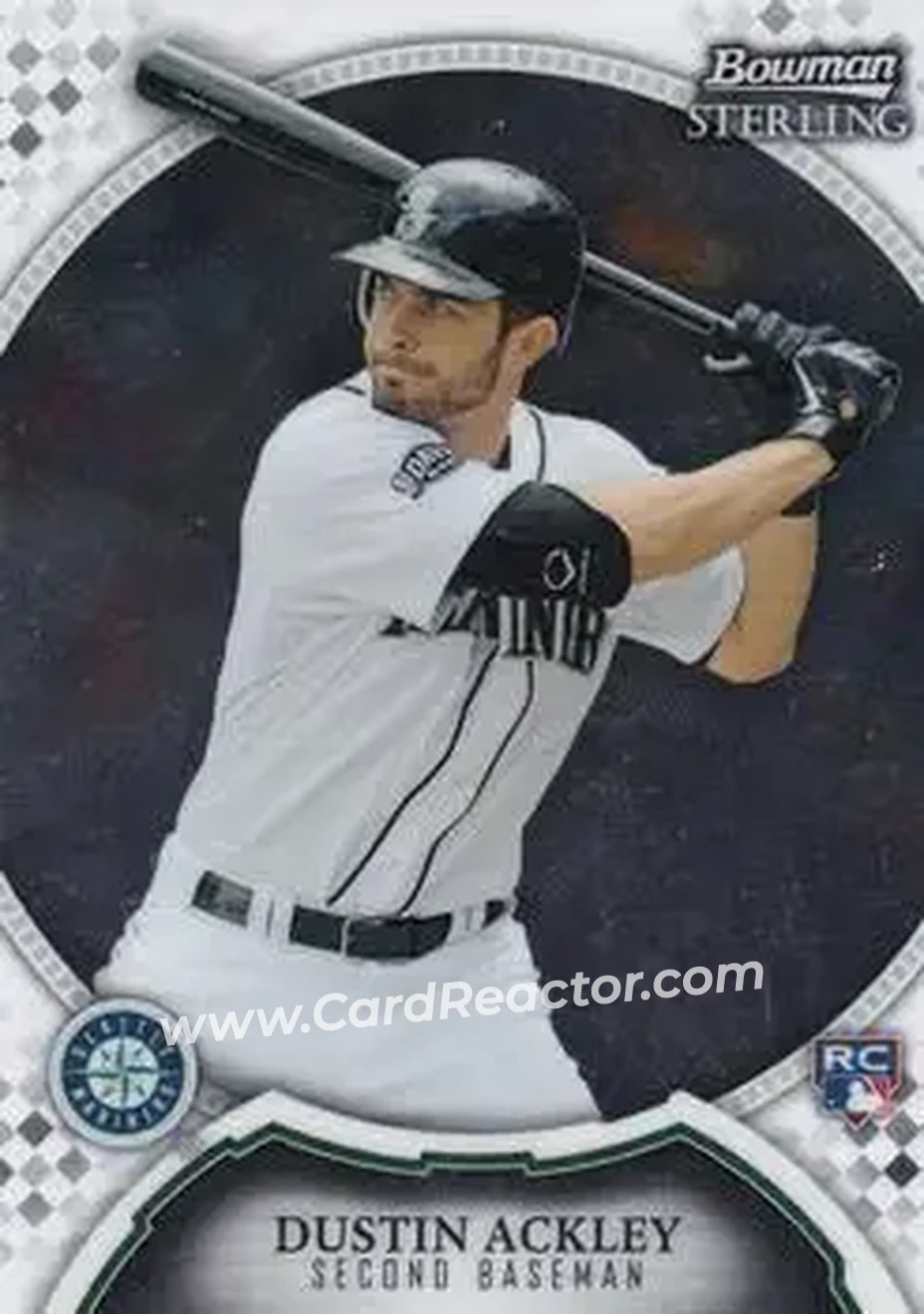 2011 Bowman Sterling #11 - Dustin Ackley - Seattle Mariners - Front