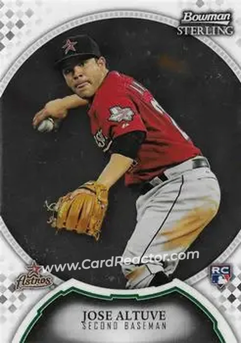 2011 Bowman Sterling #15 - Jose Altuve - Houston Astros - Front
