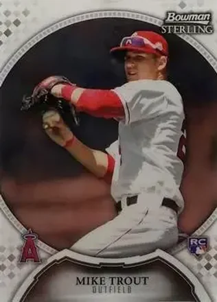 2011 Bowman Sterling #22 Mike Trout