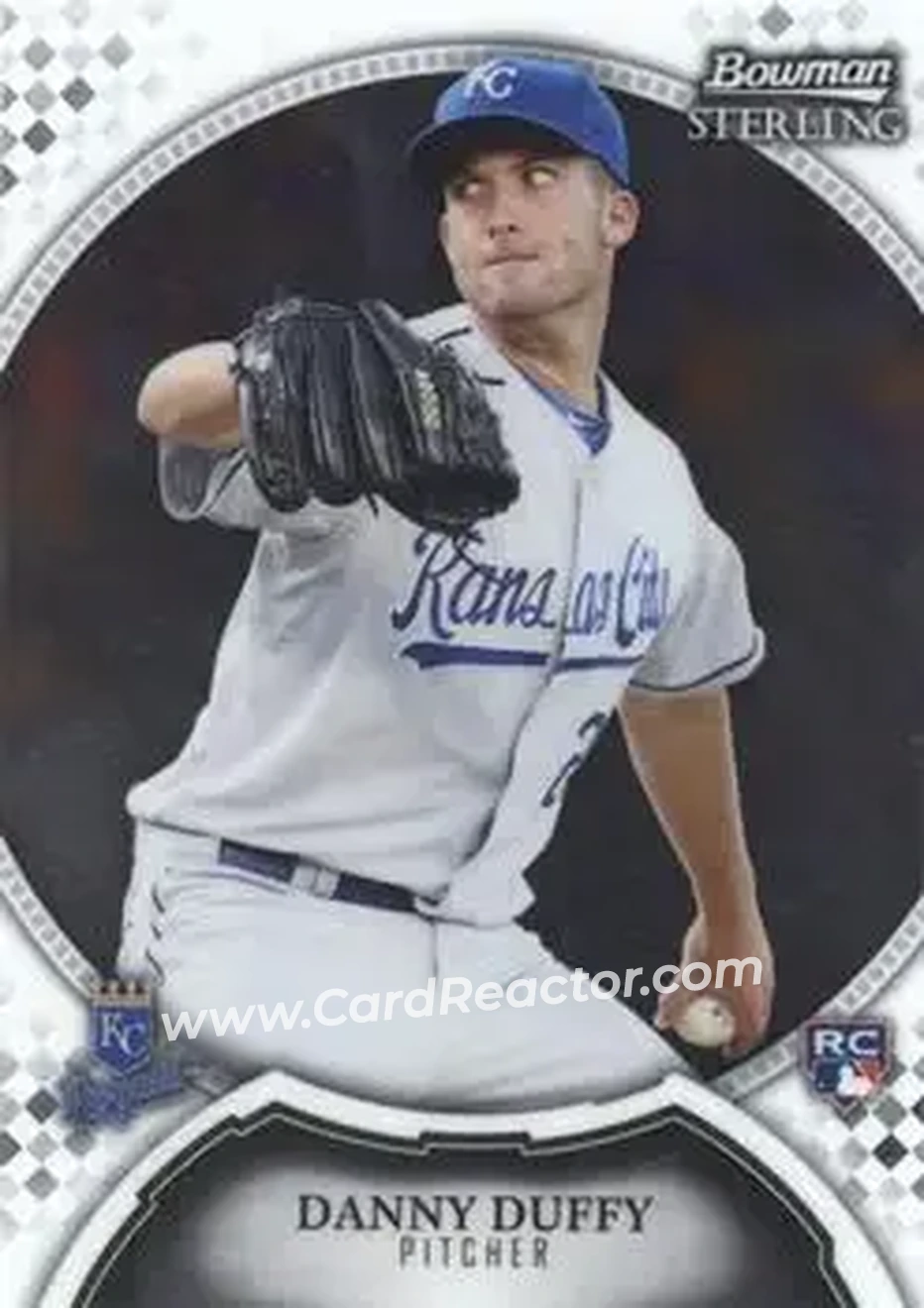 2011 Bowman Sterling #25 - Danny Duffy - Kansas City Royals - Front