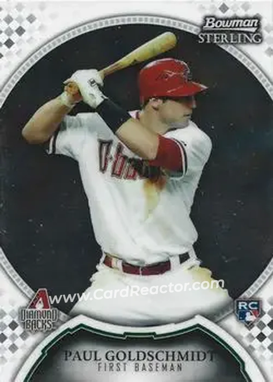 2011 Bowman Sterling #27 - Paul Goldschmidt - Arizona Diamondbacks - Front