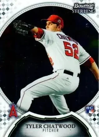 2011 Bowman Sterling #28 - Tyler Chatwood - Los Angeles Angels