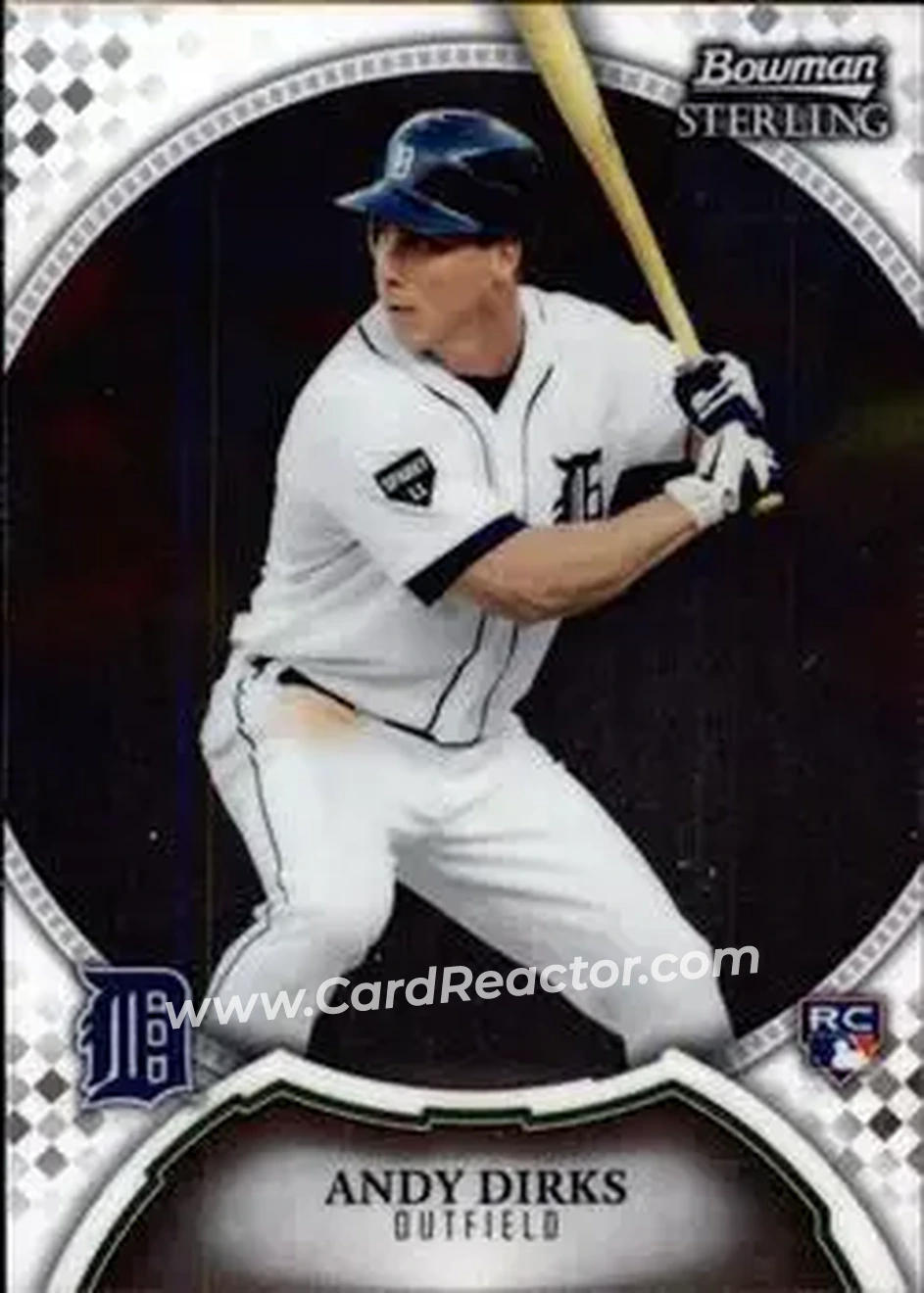 2011 Bowman Sterling #32 - Andy Dirks - Detroit Tigers - Front
