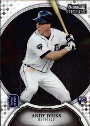 2011 Bowman Sterling #32 - Andy Dirks - Detroit Tigers