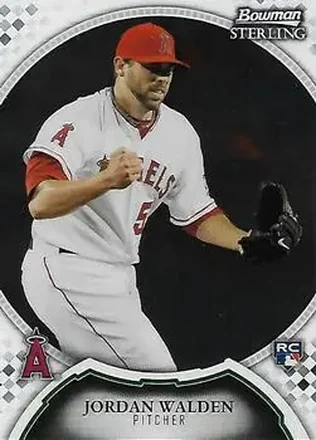 2011 Bowman Sterling #42 - Jordan Walden - Los Angeles Angels