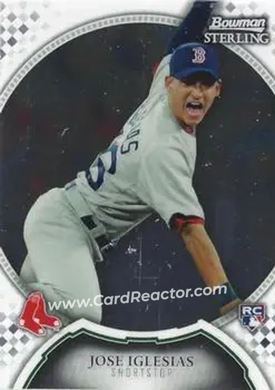 2011 Bowman Sterling #43 - Jose Iglesias - Boston Red Sox - Front