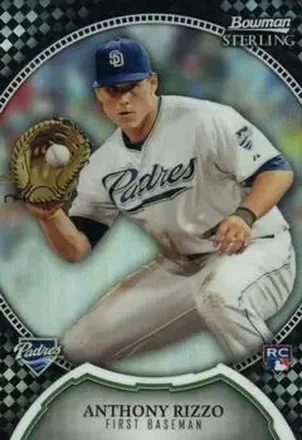 2011 Bowman Sterling - Black Refractors #20 - Anthony Rizzo - San Diego Padres