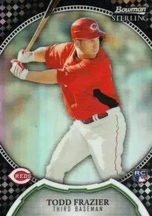 2011 Bowman Sterling - Black Refractors #31 - Todd Frazier - Cincinnati Reds
