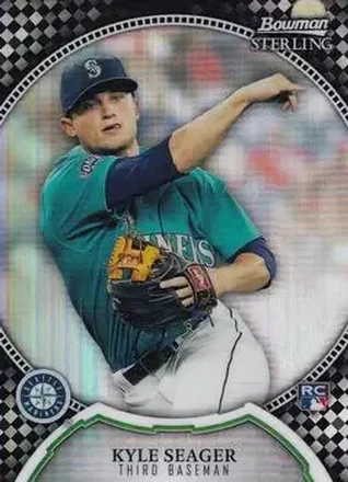 2011 Bowman Sterling - Black Refractors #50 - Kyle Seager - Seattle Mariners