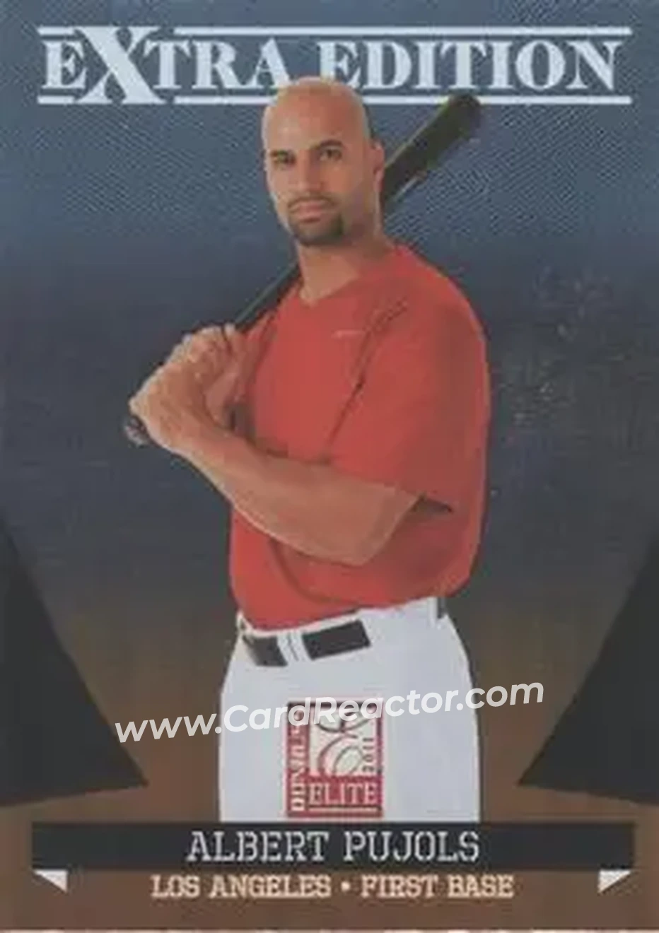 2011 Donruss Elite Extra Edition #4 - Albert Pujols - Los Angeles Angels - Front