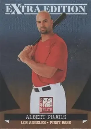 2011 Donruss Elite Extra Edition #4 - Albert Pujols - Los Angeles Angels