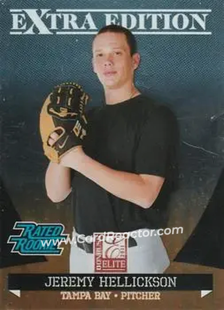 2011 Donruss Elite Extra Edition #6 - Jeremy Hellickson - Tampa Bay Rays - Front