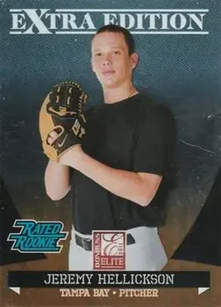 2011 Donruss Elite Extra Edition #6 - Jeremy Hellickson - Tampa Bay Rays