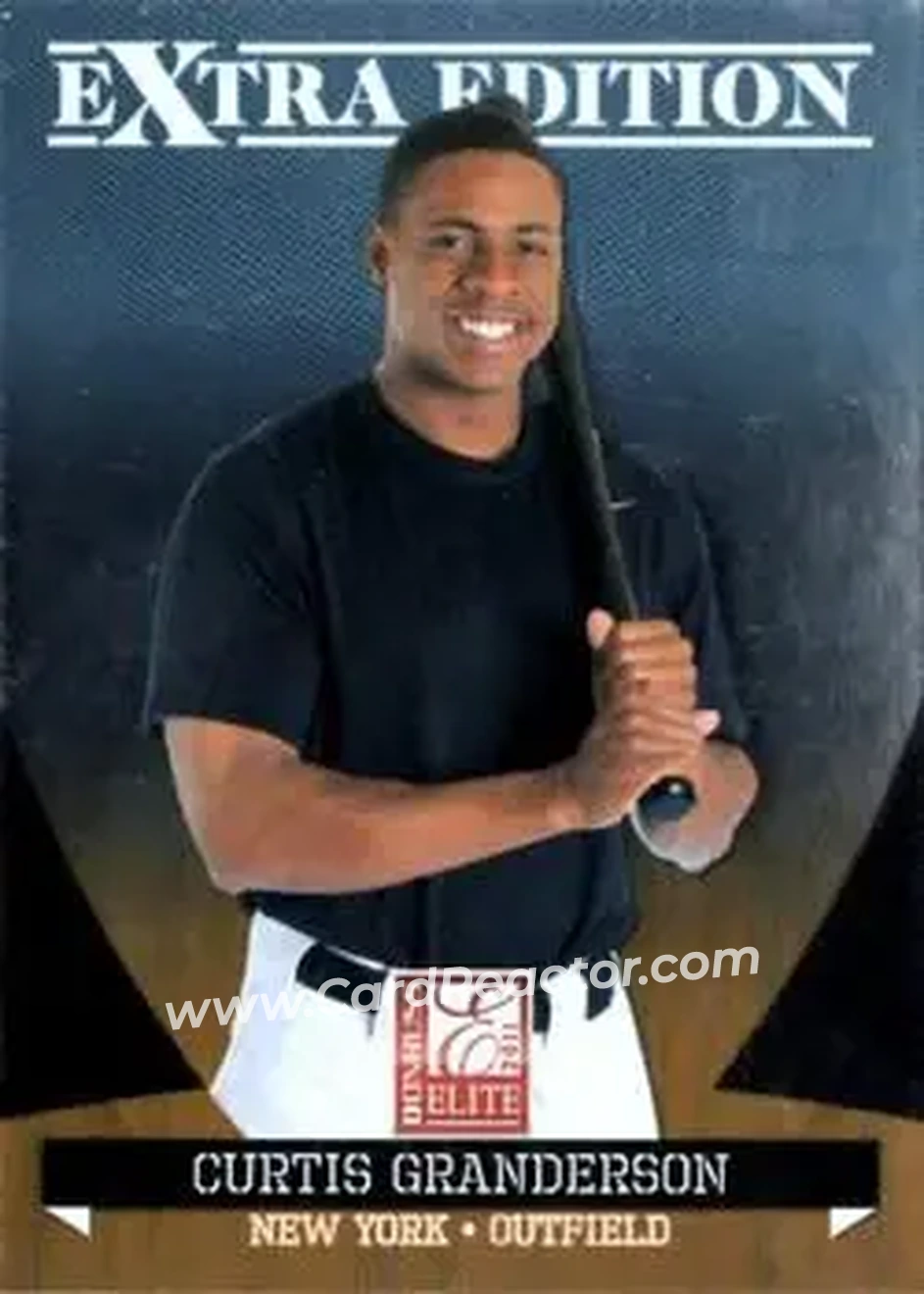 2011 Donruss Elite Extra Edition #7 - Curtis Granderson - New York Yankees - Front