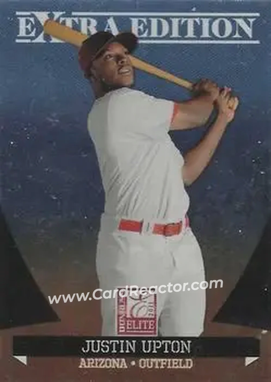 2011 Donruss Elite Extra Edition #8 - Justin Upton - Arizona Diamondbacks - Front