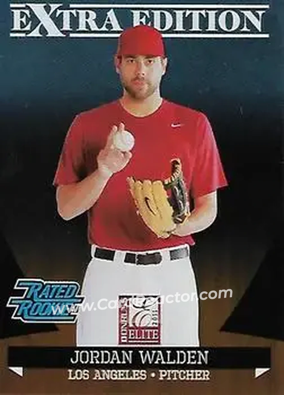 2011 Donruss Elite Extra Edition #9 - Jordan Walden - Los Angeles Angels - Front 2011 Donruss Elite Extra Edition #9 - Jordan Walden - Los Angeles Angels - Front