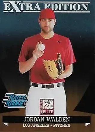 2011 Donruss Elite Extra Edition #9 - Jordan Walden - Los Angeles Angels