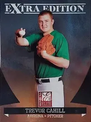 2011 Donruss Elite Extra Edition #13 - Trevor Cahill - Arizona Diamondbacks