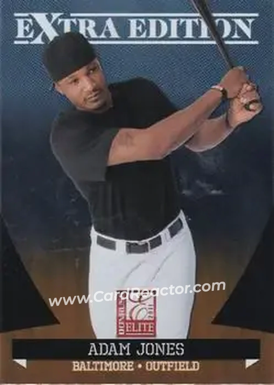 2011 Donruss Elite Extra Edition #18 - Adam Jones - Baltimore Orioles - Front