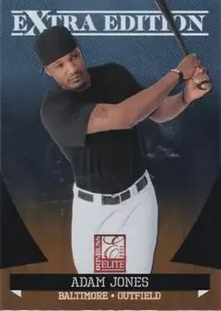 2011 Donruss Elite Extra Edition #18 - Adam Jones - Baltimore Orioles