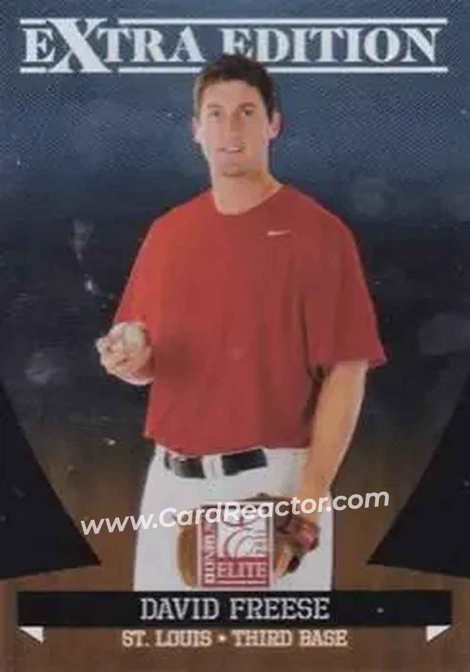 2011 Donruss Elite Extra Edition #20 - David Freese - St. Louis Cardinals - Front