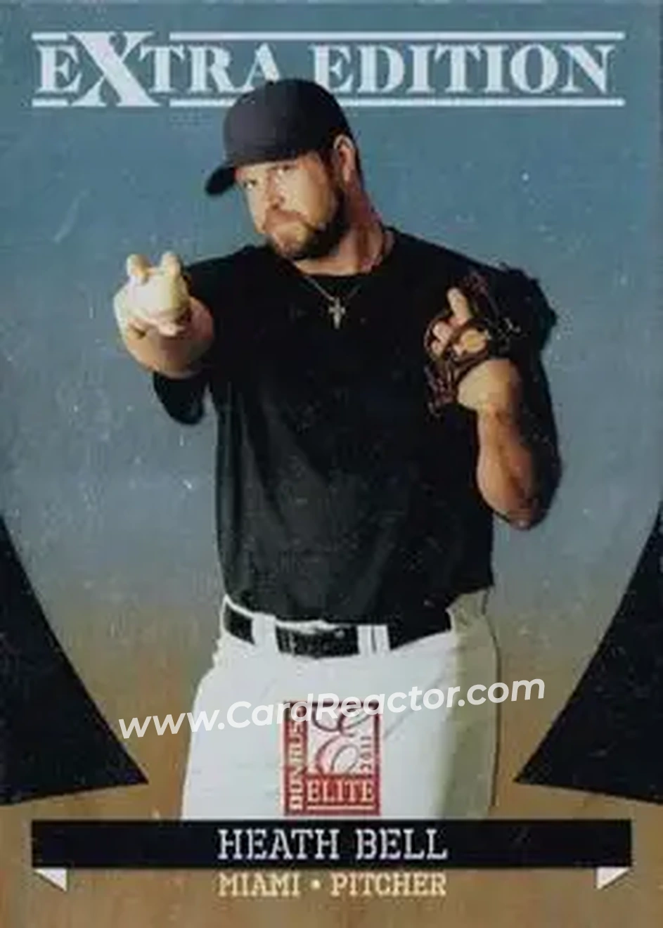 2011 Donruss Elite Extra Edition #22 - Heath Bell - Miami Marlins - Front