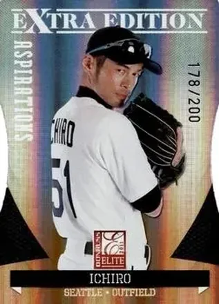 2011 Donruss Elite Extra Edition - Aspirations Die Cut #12 - Ichiro - Seattle Mariners