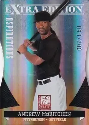 2011 Donruss Elite Extra Edition - Aspirations Die Cut #16 - Andrew McCutchen - Pittsburgh Pirates