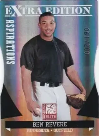 2011 Donruss Elite Extra Edition - Aspirations Die Cut #19 - Ben Revere - Minnesota Twins