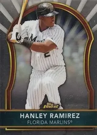 2011 Finest #1 - Hanley Ramirez - Florida Marlins