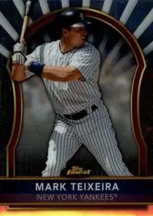 2011 Finest #4 - Mark Teixeira - New York Yankees