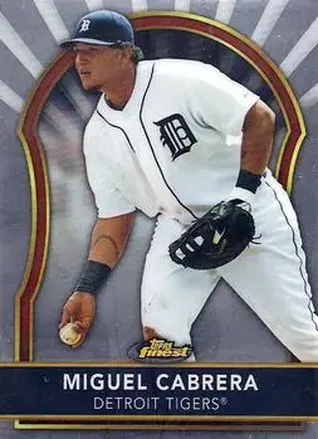 2011 Finest #12 - Miguel Cabrera - Detroit Tigers