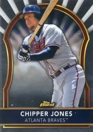 2011 Finest #16 - Chipper Jones - Atlanta Braves