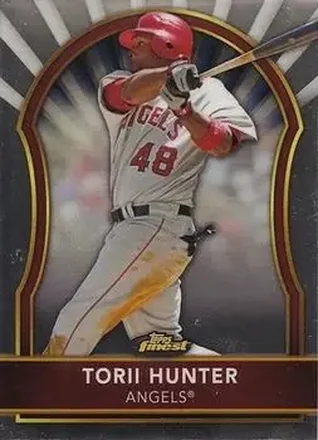 2011 Finest #17 - Torii Hunter - Los Angeles Angels