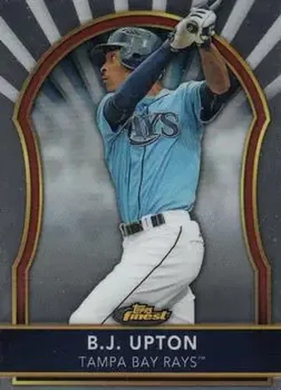 2011 Finest #18 - B.J. Upton - Tampa Bay Rays