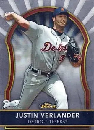 2011 Finest #22 - Justin Verlander - Detroit Tigers