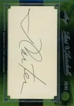 2011 Leaf Best of Baseball Cut Signatures feature card