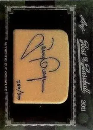 2011 Leaf Best of Baseball Cut Signatures #NNO Tony Gwynn