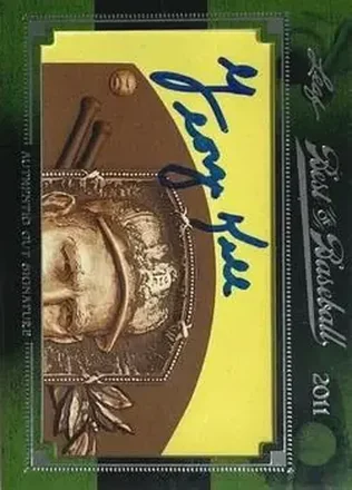 2011 Leaf Best of Baseball Cut Signatures #NNO George Kell