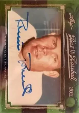 2011 Leaf Best of Baseball Cut Signatures #NNO Robin Roberts